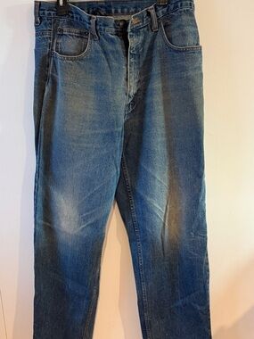 Eddie Domani, Classic Men's Straight Jeans in Faded Blue, 34/34